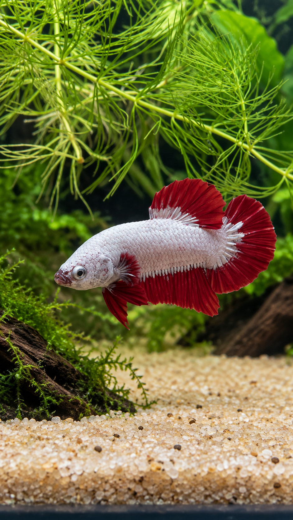 Betta Plakat Dragon Red